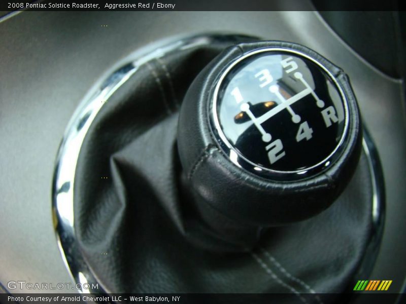 Aggressive Red / Ebony 2008 Pontiac Solstice Roadster