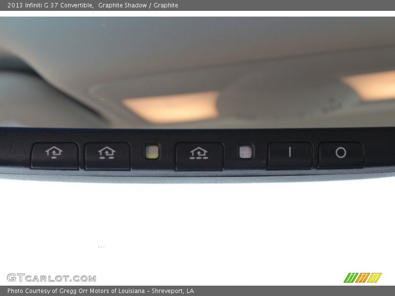 Graphite Shadow / Graphite 2013 Infiniti G 37 Convertible