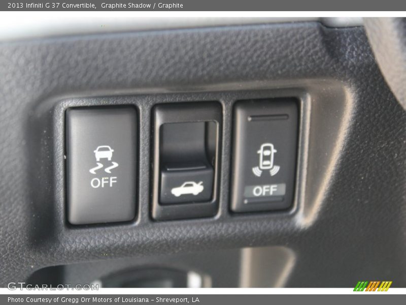 Graphite Shadow / Graphite 2013 Infiniti G 37 Convertible