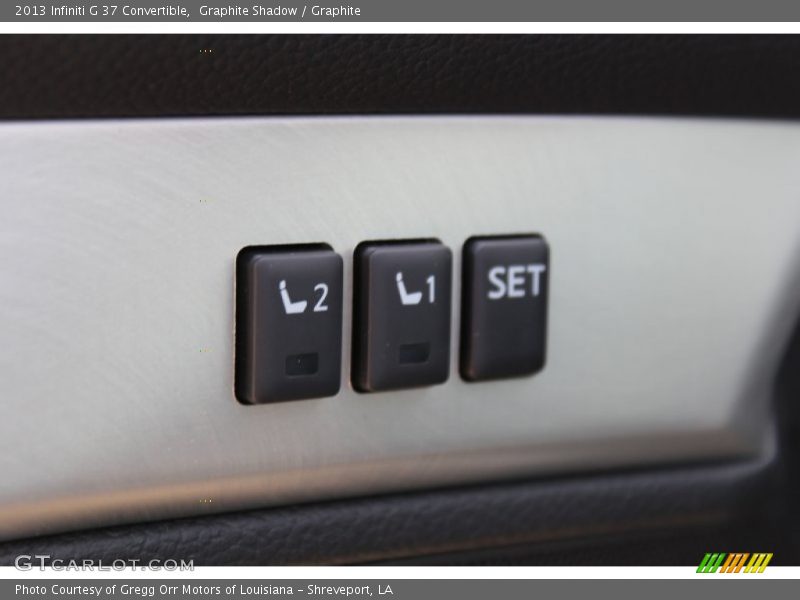 Graphite Shadow / Graphite 2013 Infiniti G 37 Convertible