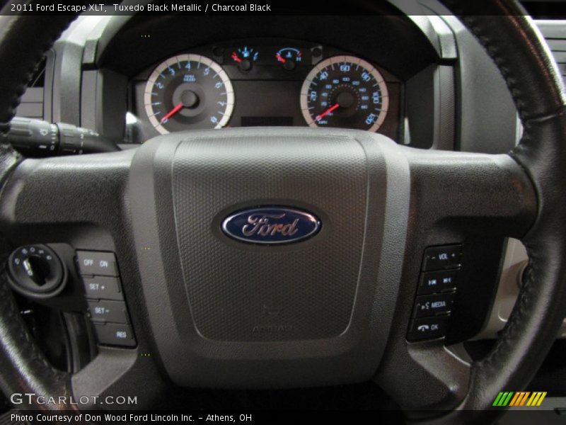 Tuxedo Black Metallic / Charcoal Black 2011 Ford Escape XLT