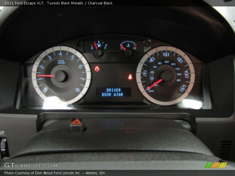 Tuxedo Black Metallic / Charcoal Black 2011 Ford Escape XLT