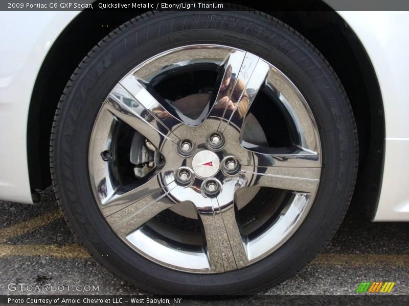 Quicksilver Metallic / Ebony/Light Titanium 2009 Pontiac G6 GXP Sedan