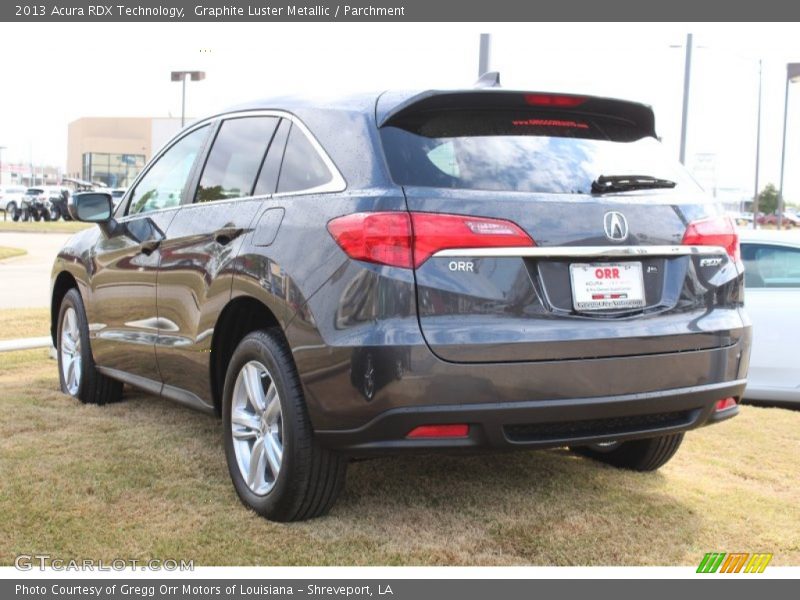 Graphite Luster Metallic / Parchment 2013 Acura RDX Technology