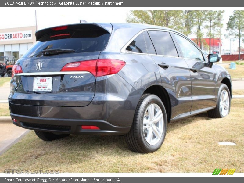 Graphite Luster Metallic / Parchment 2013 Acura RDX Technology