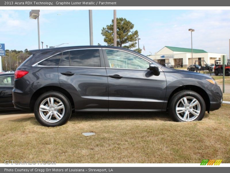 Graphite Luster Metallic / Parchment 2013 Acura RDX Technology