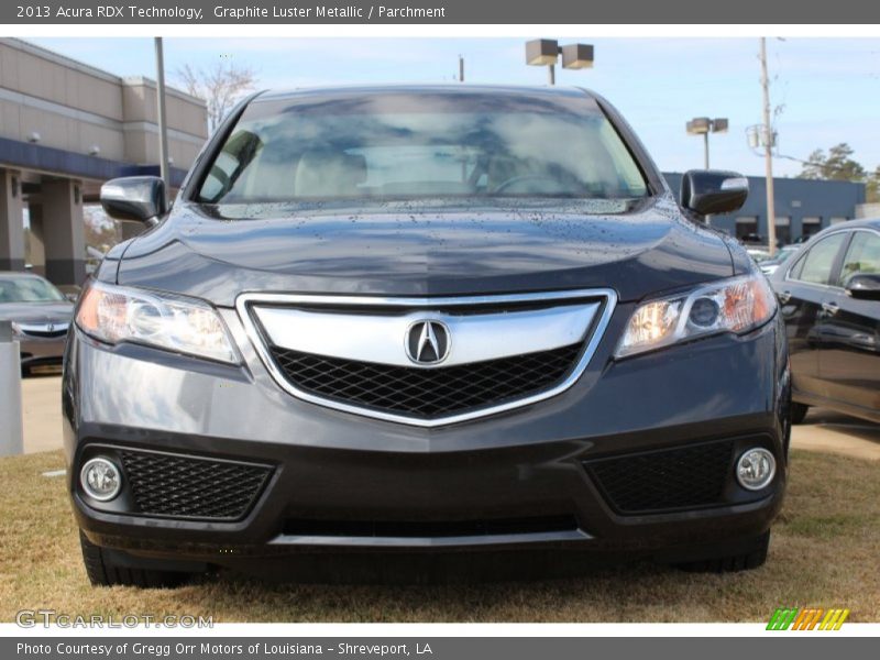 Graphite Luster Metallic / Parchment 2013 Acura RDX Technology