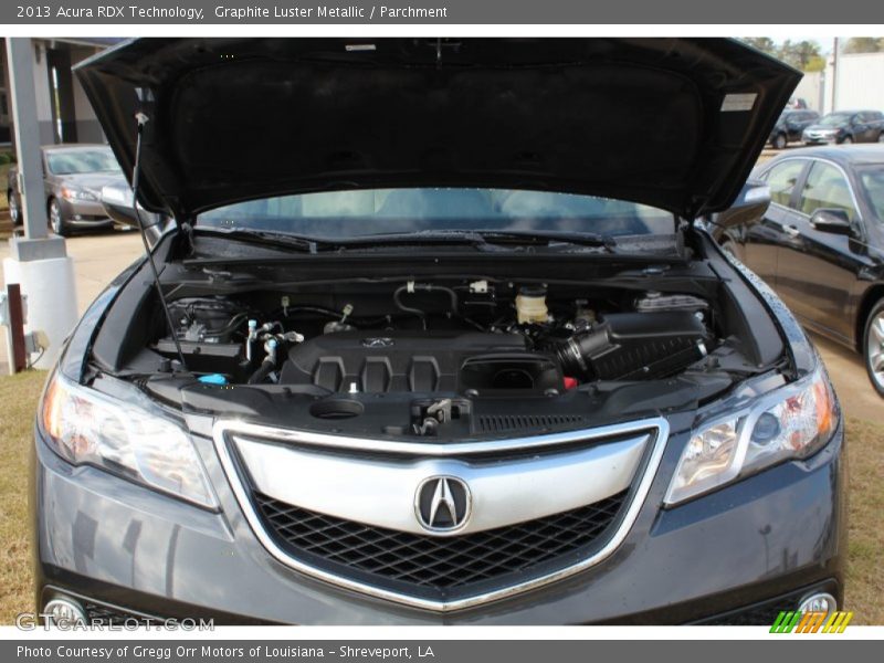 Graphite Luster Metallic / Parchment 2013 Acura RDX Technology