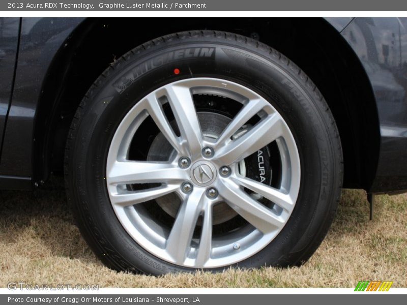 Graphite Luster Metallic / Parchment 2013 Acura RDX Technology