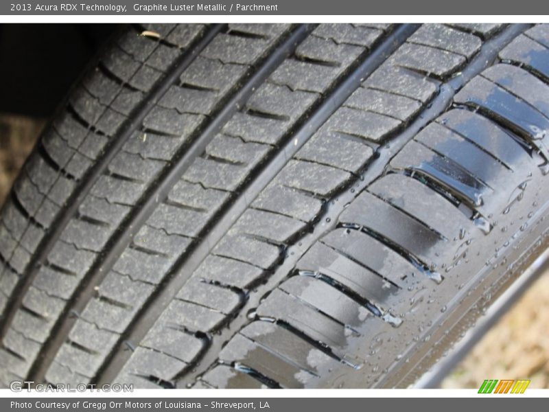 Graphite Luster Metallic / Parchment 2013 Acura RDX Technology
