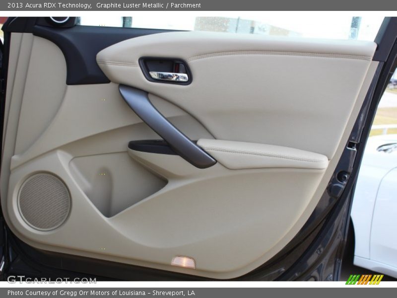 Graphite Luster Metallic / Parchment 2013 Acura RDX Technology