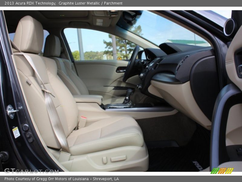 Graphite Luster Metallic / Parchment 2013 Acura RDX Technology