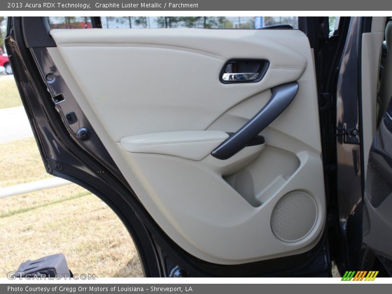 Graphite Luster Metallic / Parchment 2013 Acura RDX Technology