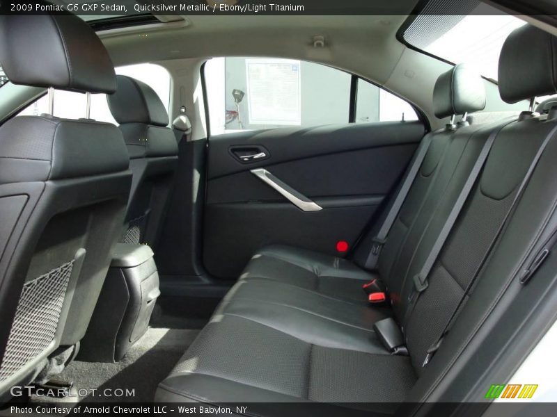 Quicksilver Metallic / Ebony/Light Titanium 2009 Pontiac G6 GXP Sedan