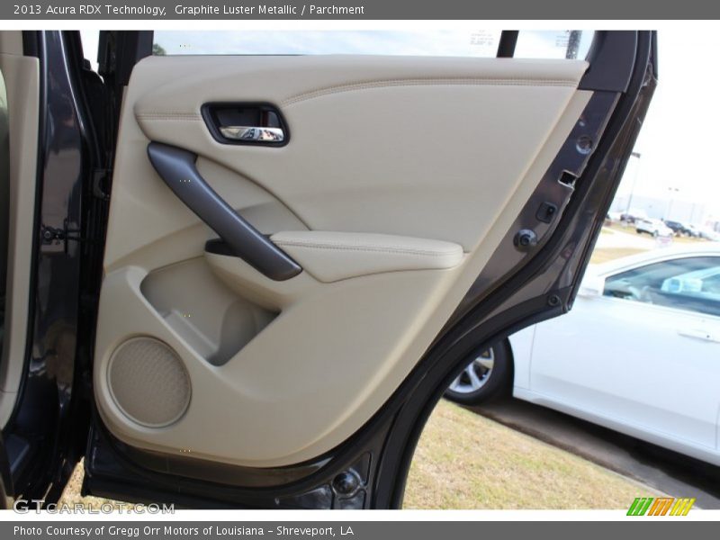 Graphite Luster Metallic / Parchment 2013 Acura RDX Technology