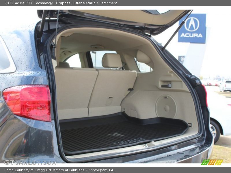 Graphite Luster Metallic / Parchment 2013 Acura RDX Technology