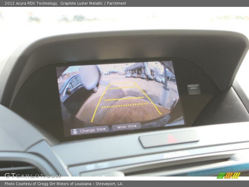 Graphite Luster Metallic / Parchment 2013 Acura RDX Technology