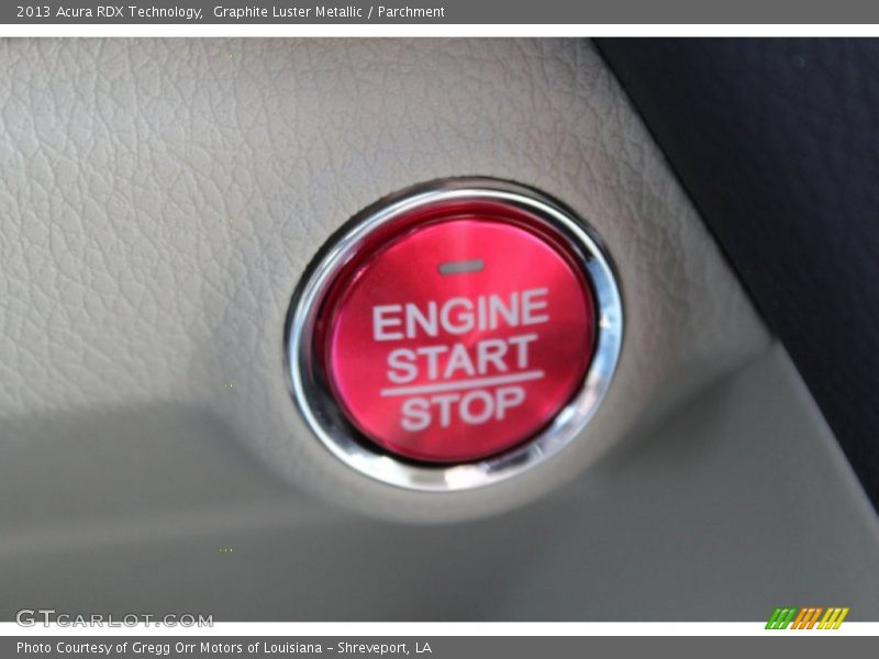 Graphite Luster Metallic / Parchment 2013 Acura RDX Technology