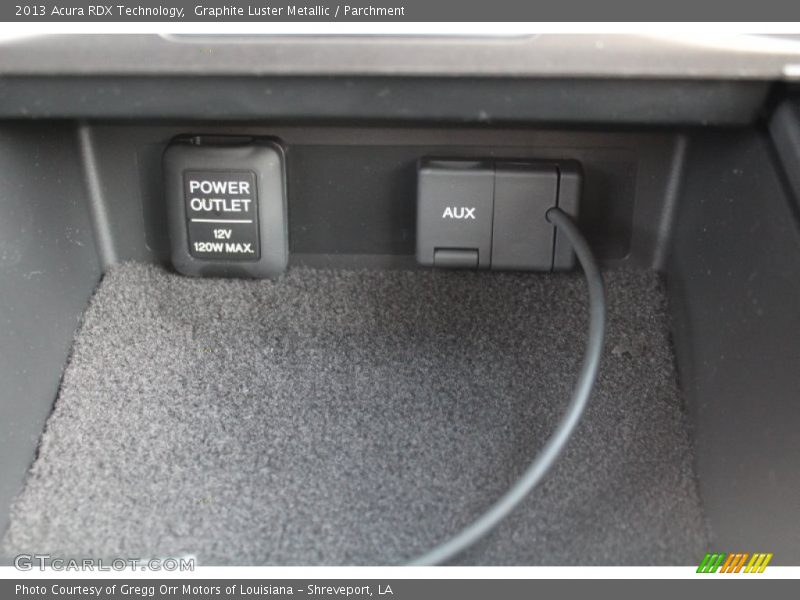 Graphite Luster Metallic / Parchment 2013 Acura RDX Technology