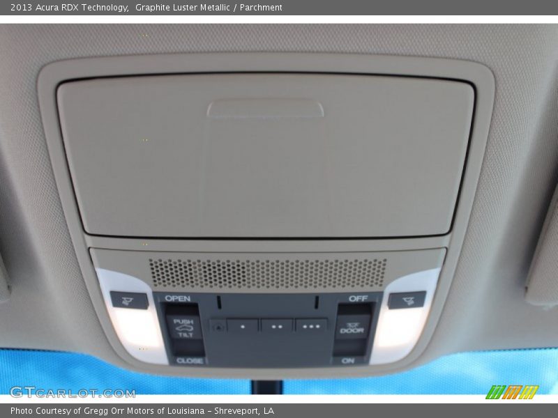Graphite Luster Metallic / Parchment 2013 Acura RDX Technology