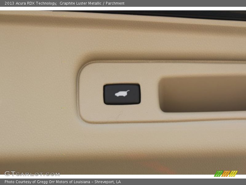 Graphite Luster Metallic / Parchment 2013 Acura RDX Technology
