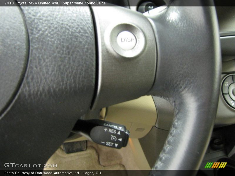 Super White / Sand Beige 2010 Toyota RAV4 Limited 4WD