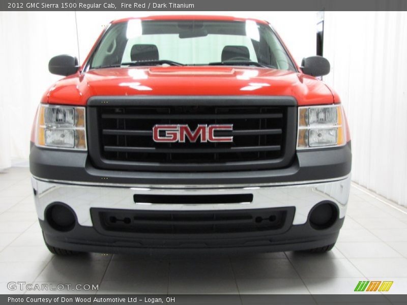 Fire Red / Dark Titanium 2012 GMC Sierra 1500 Regular Cab