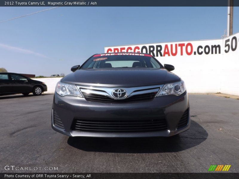 Magnetic Gray Metallic / Ash 2012 Toyota Camry LE