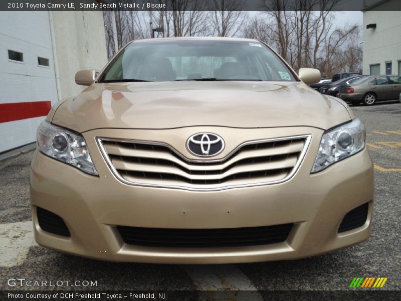 Sandy Beach Metallic / Bisque 2010 Toyota Camry LE