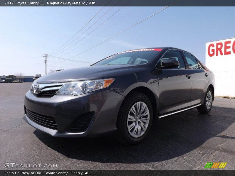 Magnetic Gray Metallic / Ash 2012 Toyota Camry LE