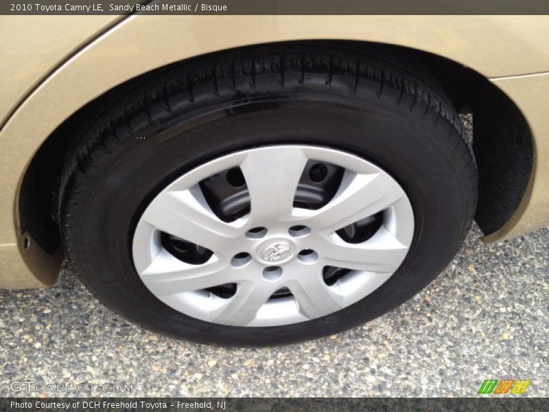 Sandy Beach Metallic / Bisque 2010 Toyota Camry LE