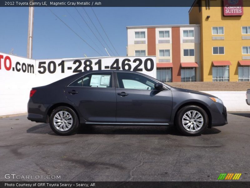 Magnetic Gray Metallic / Ash 2012 Toyota Camry LE