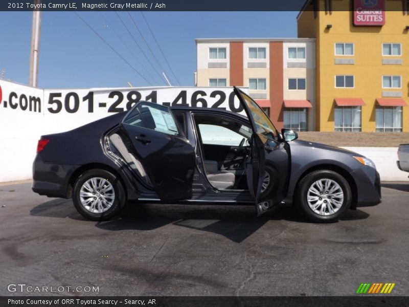 Magnetic Gray Metallic / Ash 2012 Toyota Camry LE