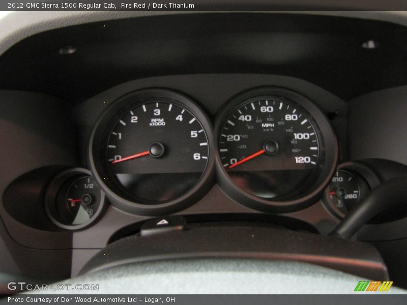  2012 Sierra 1500 Regular Cab Regular Cab Gauges