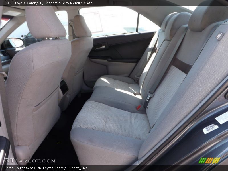 Magnetic Gray Metallic / Ash 2012 Toyota Camry LE