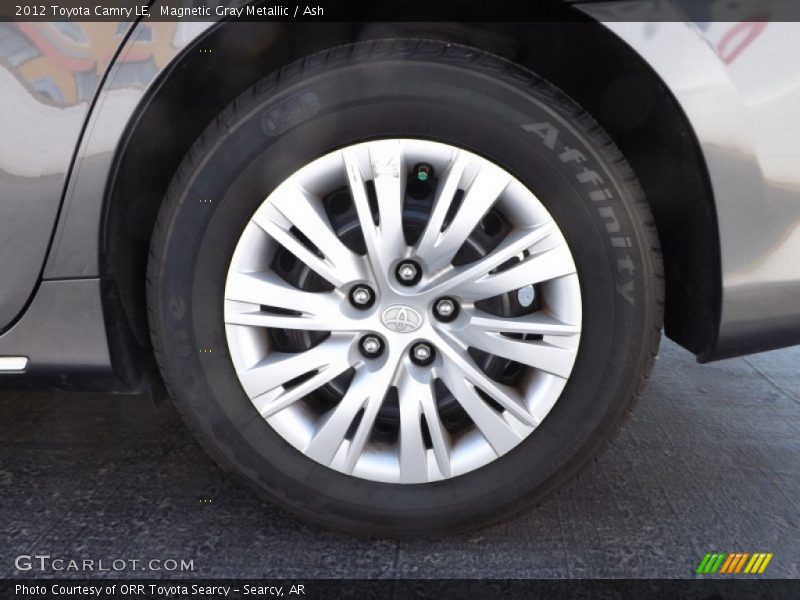 Magnetic Gray Metallic / Ash 2012 Toyota Camry LE
