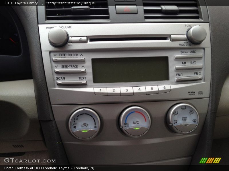 Sandy Beach Metallic / Bisque 2010 Toyota Camry LE