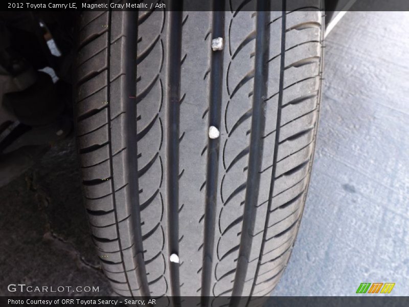 Magnetic Gray Metallic / Ash 2012 Toyota Camry LE