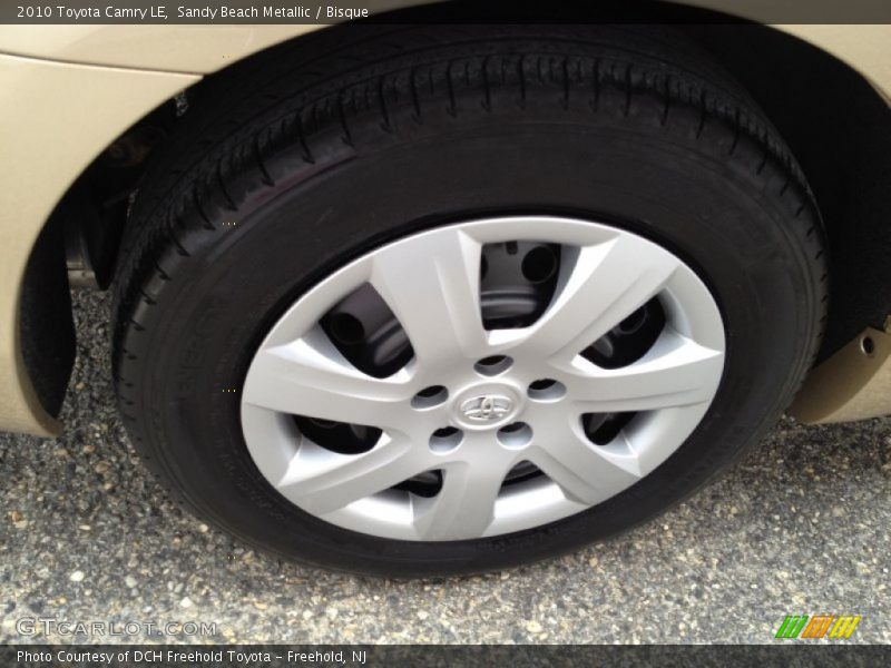 Sandy Beach Metallic / Bisque 2010 Toyota Camry LE