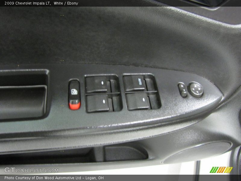 White / Ebony 2009 Chevrolet Impala LT