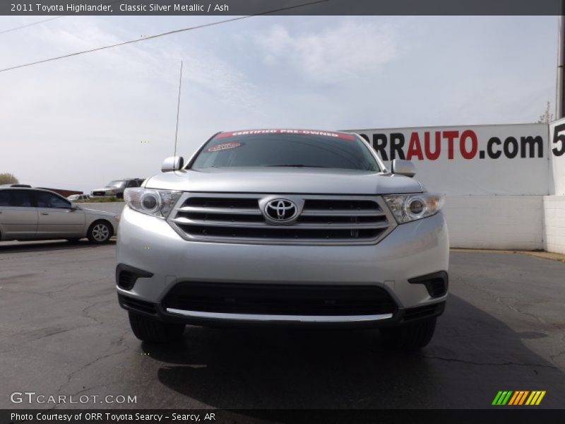 Classic Silver Metallic / Ash 2011 Toyota Highlander