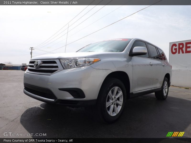 Classic Silver Metallic / Ash 2011 Toyota Highlander