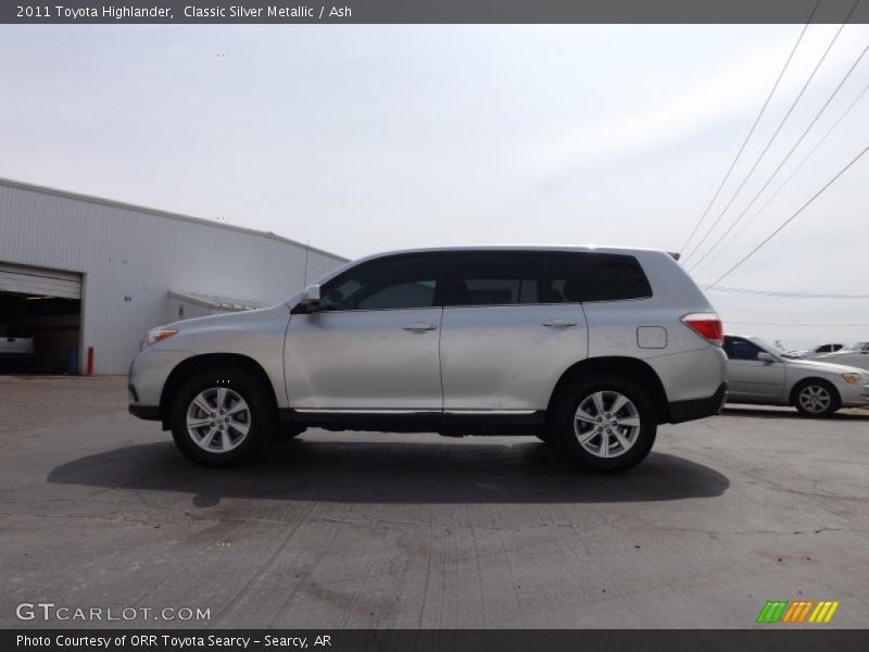 Classic Silver Metallic / Ash 2011 Toyota Highlander
