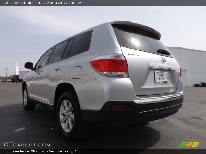 Classic Silver Metallic / Ash 2011 Toyota Highlander