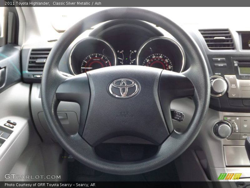 Classic Silver Metallic / Ash 2011 Toyota Highlander
