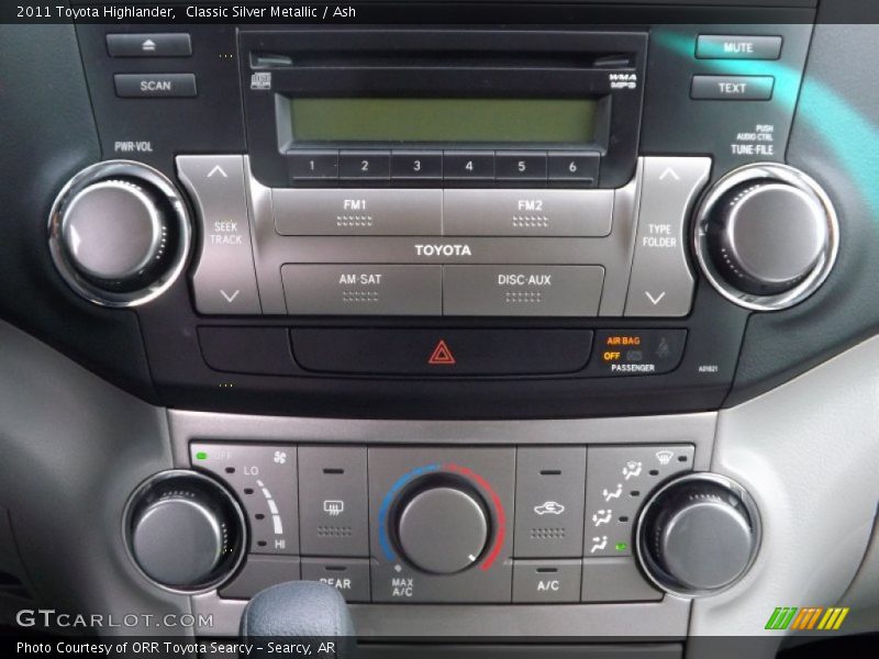 Classic Silver Metallic / Ash 2011 Toyota Highlander