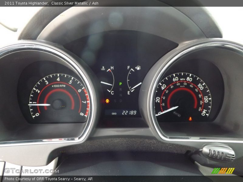 Classic Silver Metallic / Ash 2011 Toyota Highlander