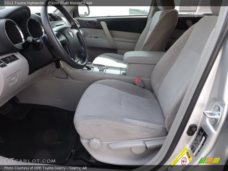 Classic Silver Metallic / Ash 2011 Toyota Highlander