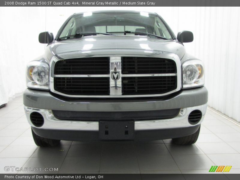 Mineral Gray Metallic / Medium Slate Gray 2008 Dodge Ram 1500 ST Quad Cab 4x4