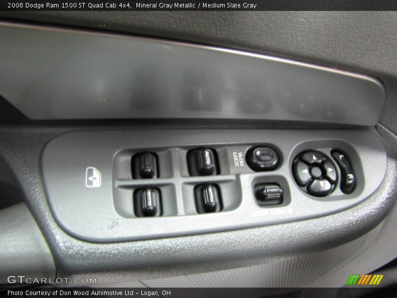 Mineral Gray Metallic / Medium Slate Gray 2008 Dodge Ram 1500 ST Quad Cab 4x4